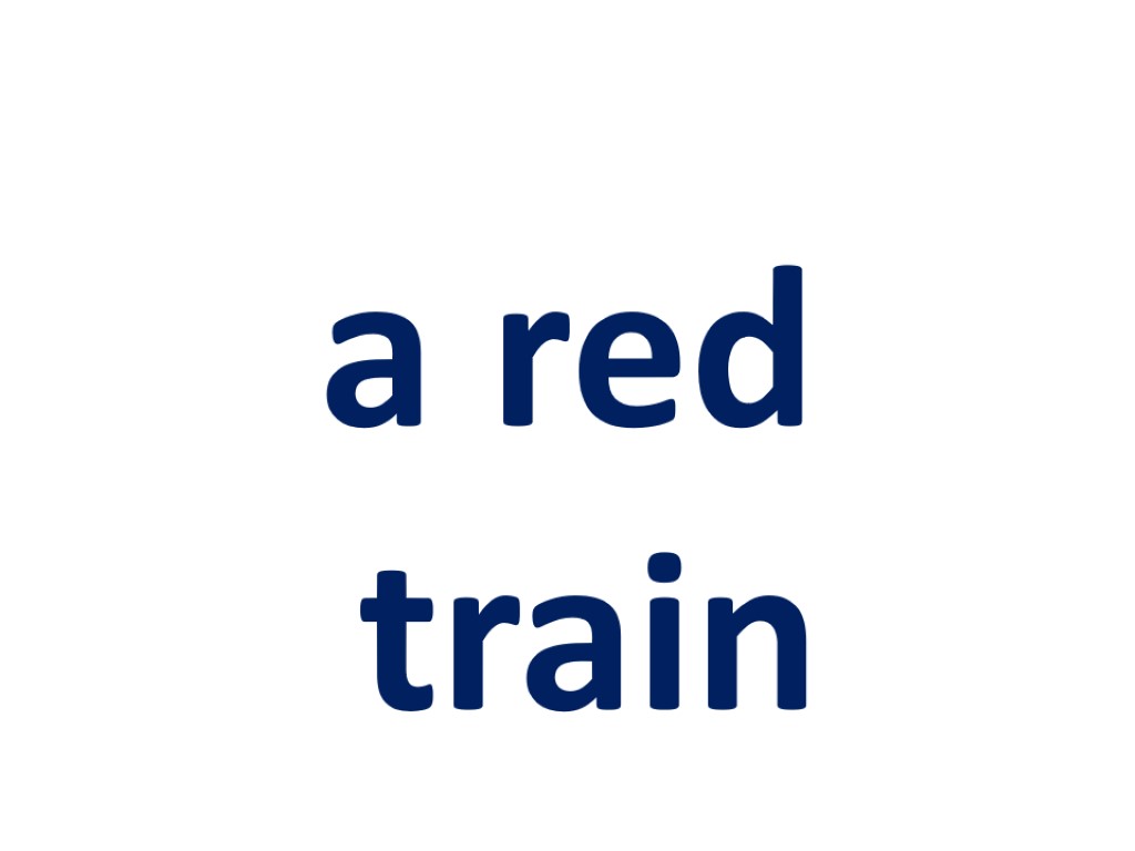 a red train